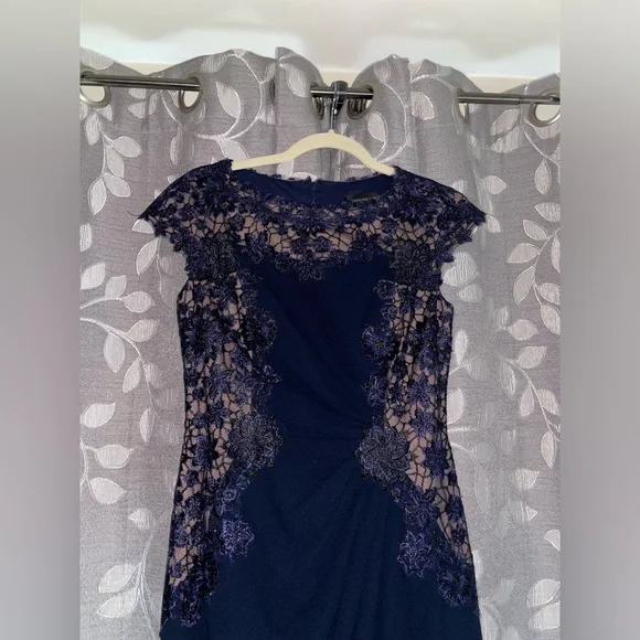 tadashi shoji embroidered illusion dress Ryn Embroidered Tulle Illusion Gown – Tadashi Shoji Official Online Boutique main image 0